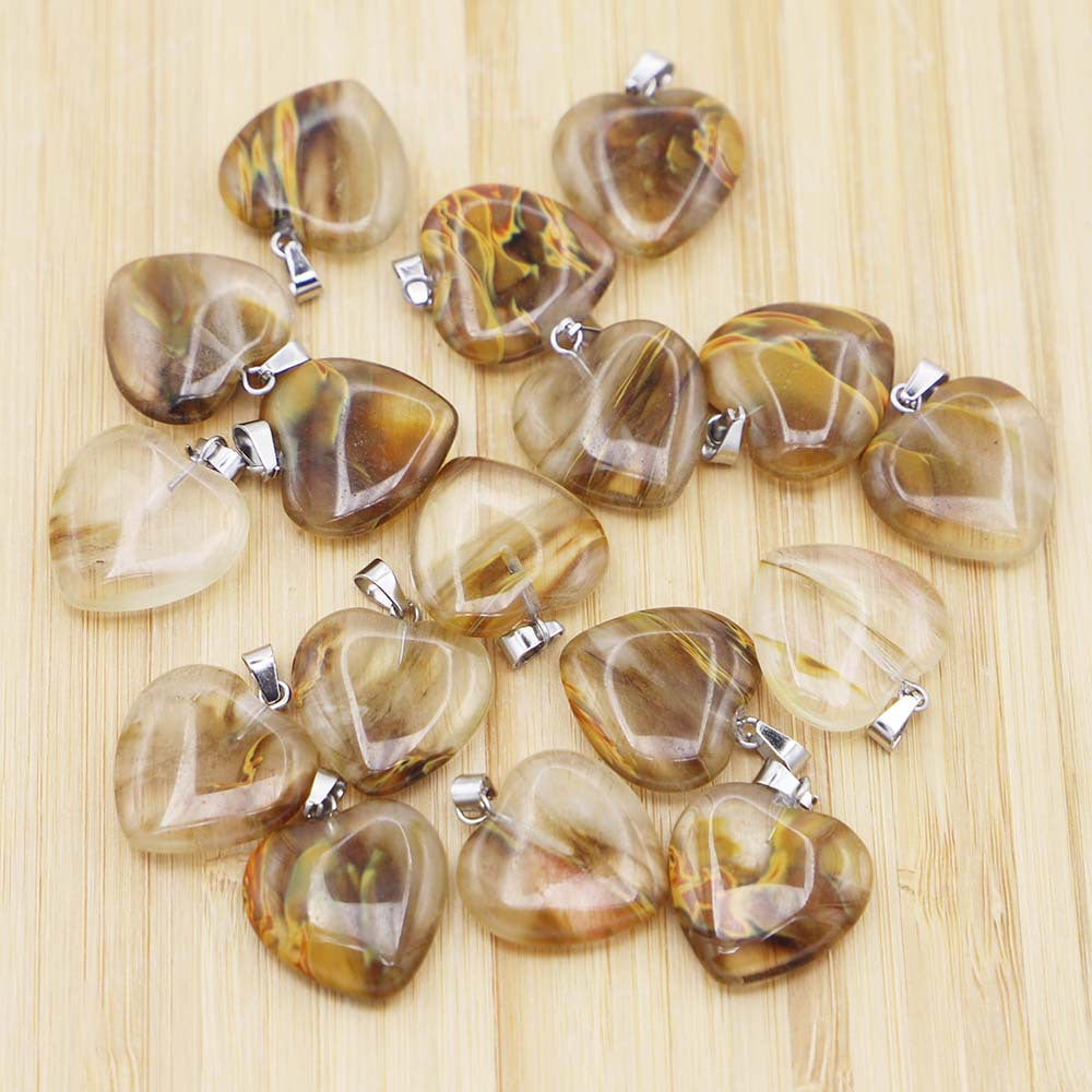 Wholesale 20MM Heart Crystal Beads