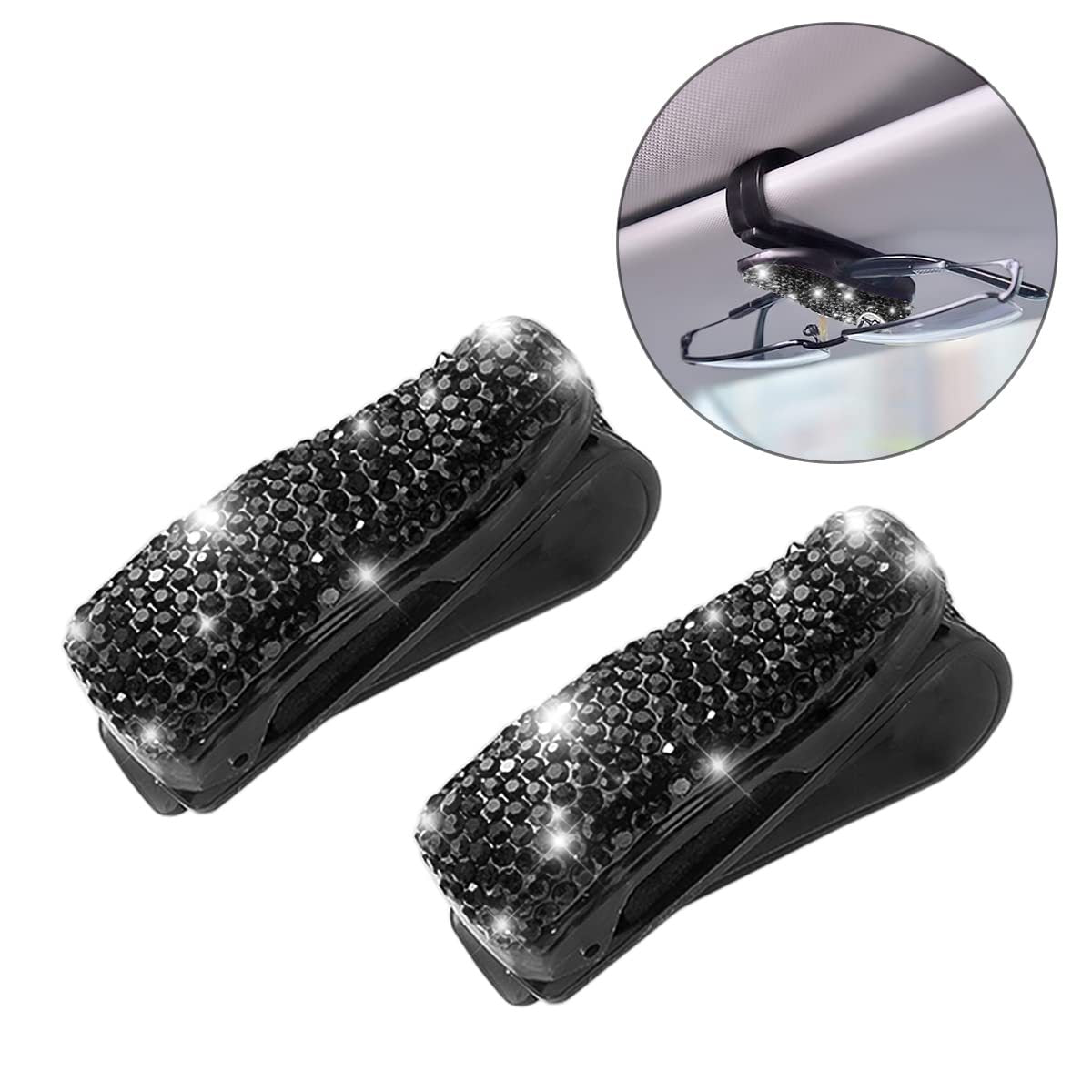 Venta al por mayor Tenedor de las gafas de sol del diamante de la visera