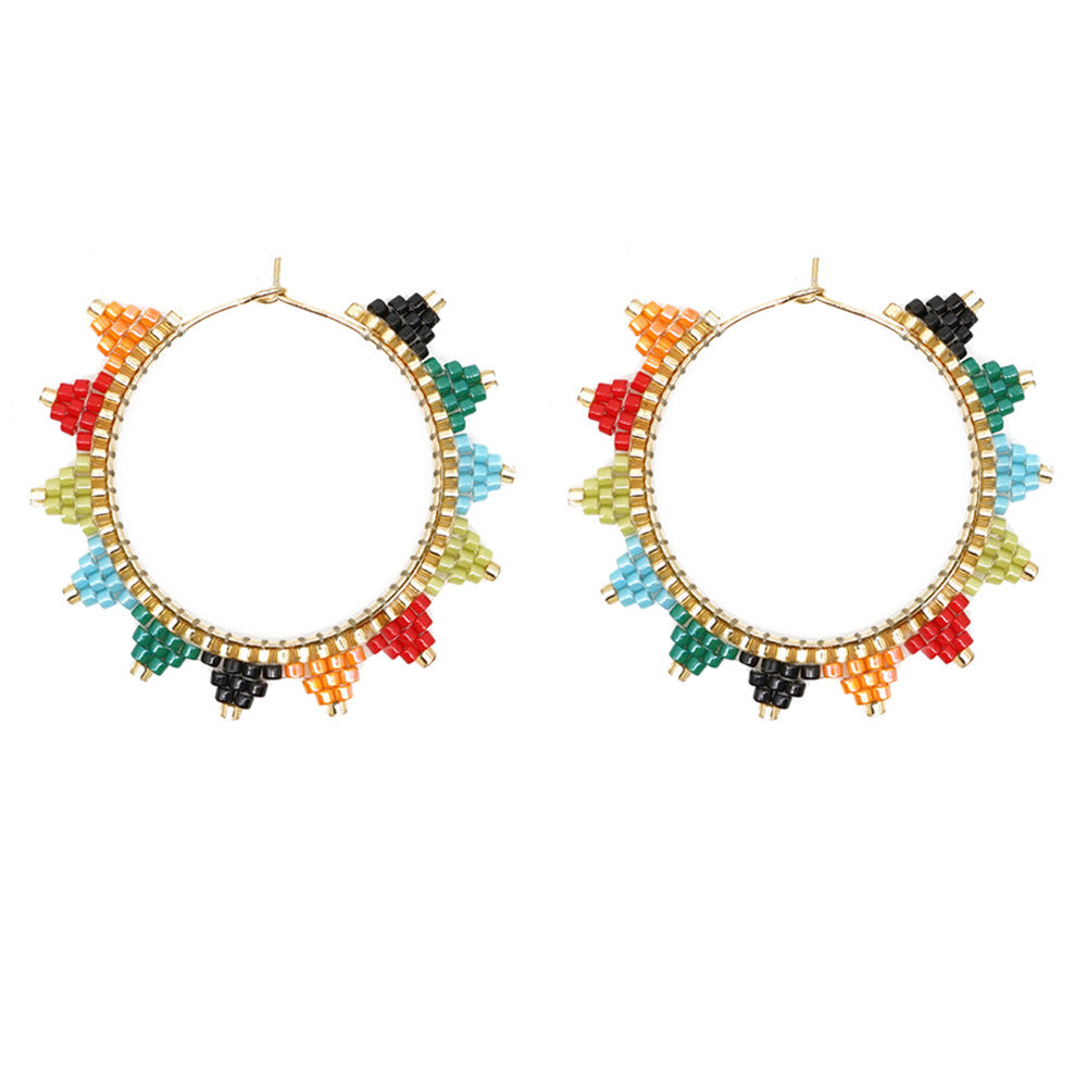 Wholesale Ethnic Rice Beads Earrings