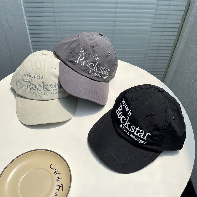 Wholesale Embroidered Letters Nylon Cap