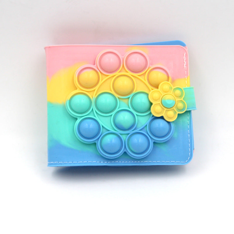 Billetera de silicona descomprimida al por mayor