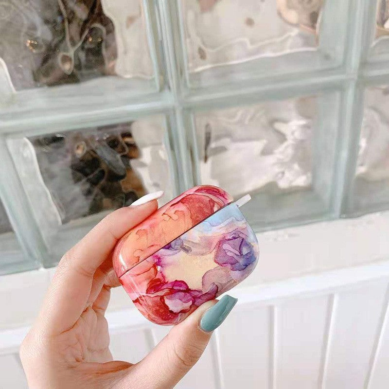 Wholesale Marble Hard PC Earphone Case