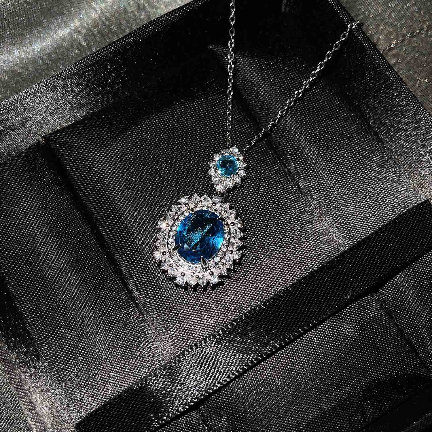 Joyas al por mayor Pendientes de cobre Conjunto de gemas de color