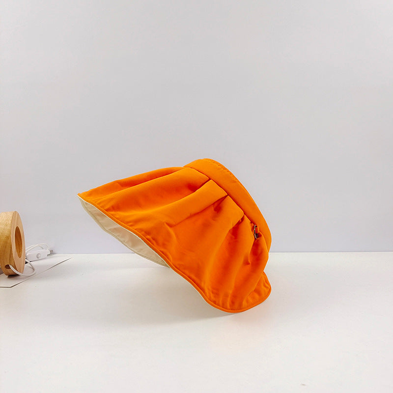 Wholesale Cotton Shell Big Brim Visor Empty Hat