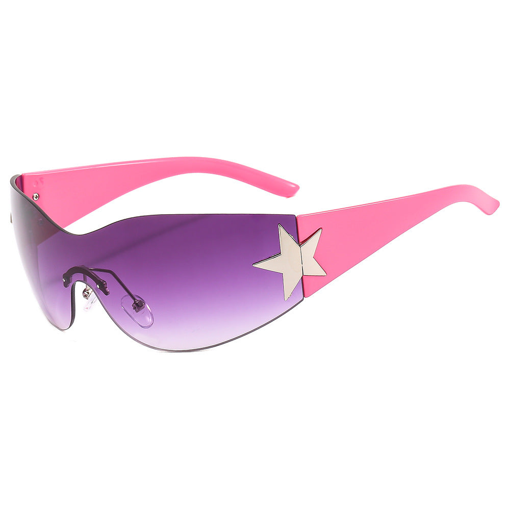 Wholesale PC Frameless Y2K Women's Sunglasses