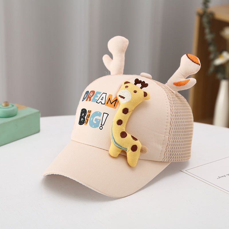 Wholesale Cotton Kids Sunshade Thin Baseball Cap