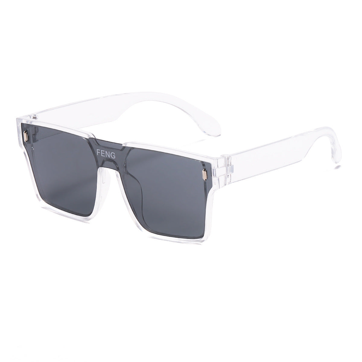 Wholesale PC Large Frame UV Resistant Integrated Sunglasses