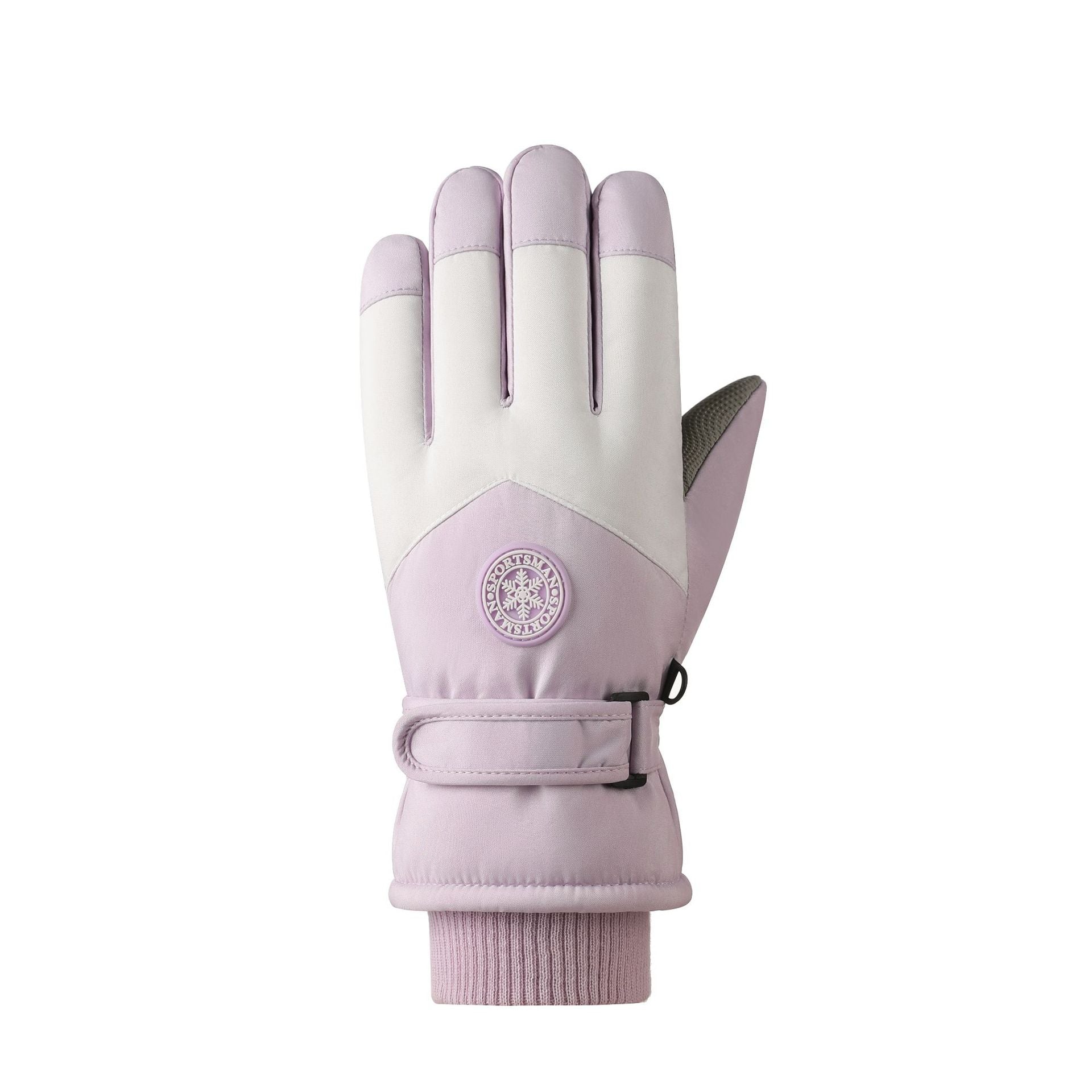 Wholesale Winter Warmth Plush and Thick Skiing Women's Polyester Glove