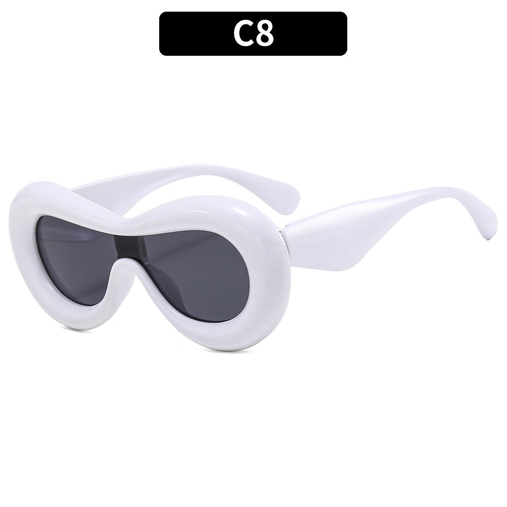 Wholesale Funny Bubble Stereo Candy Color PC Sunglasses