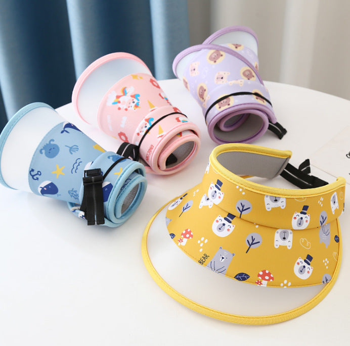 Wholesale Kids Cotton Cartoon Printed Cute Beanie Hat