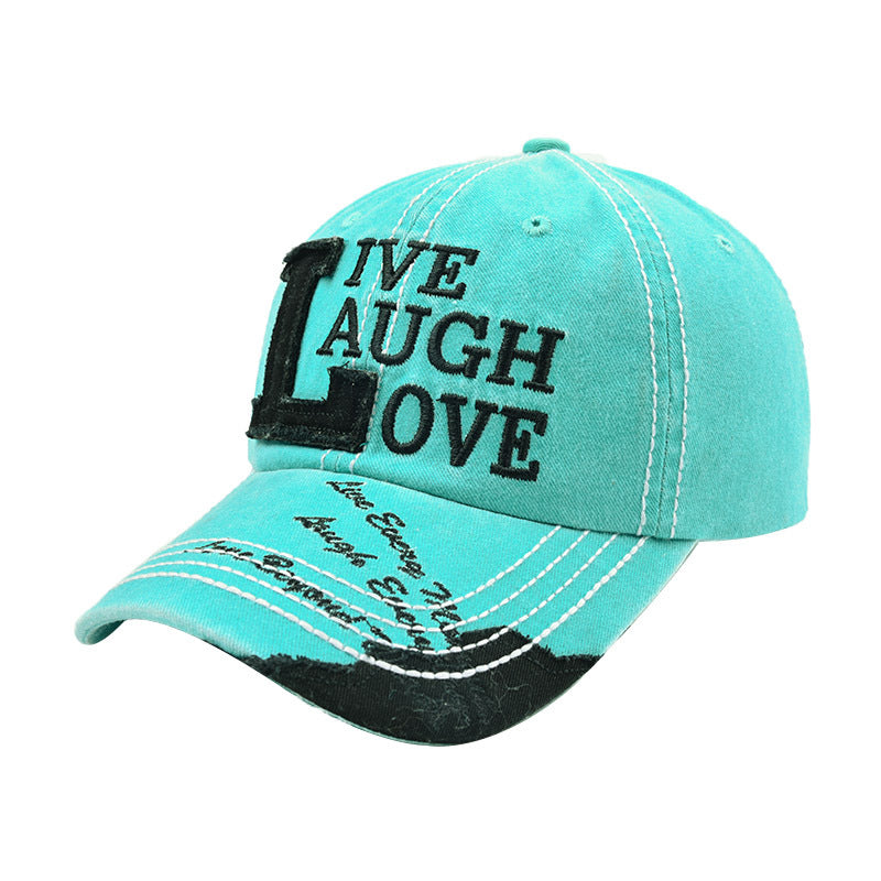 Capilla de béisbol de bordado de letra de algodón al por mayor