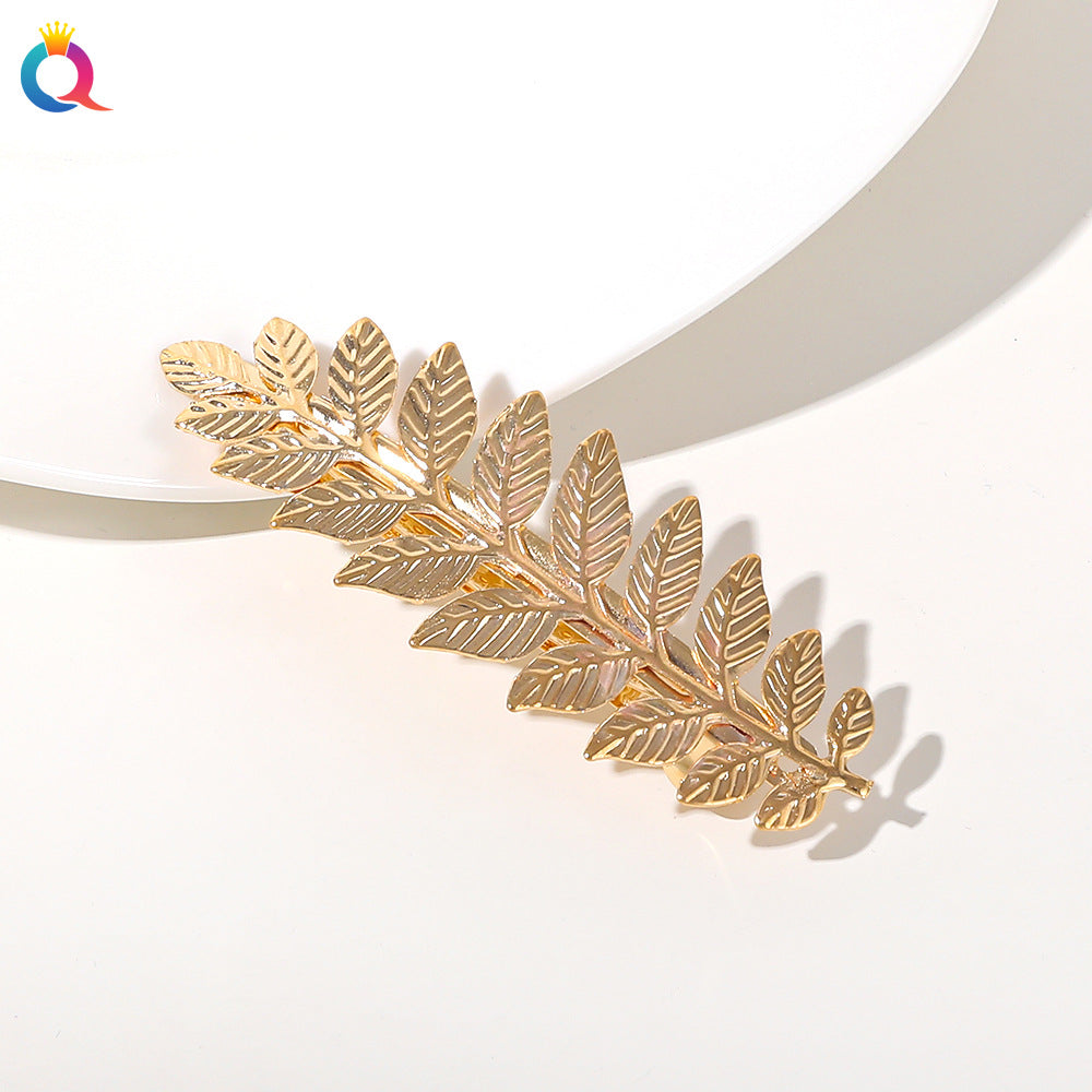 Wholesale Metal Leaves Headband Hairpins