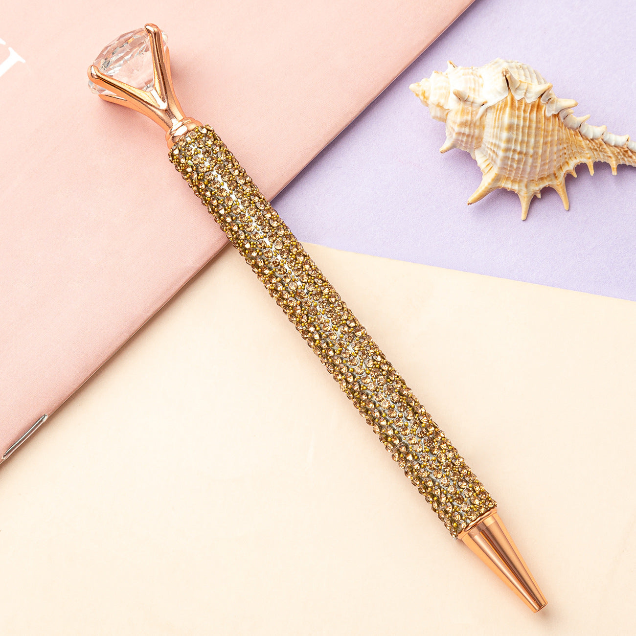 Wholesale Big Diamond Metal Ballpoint Pen