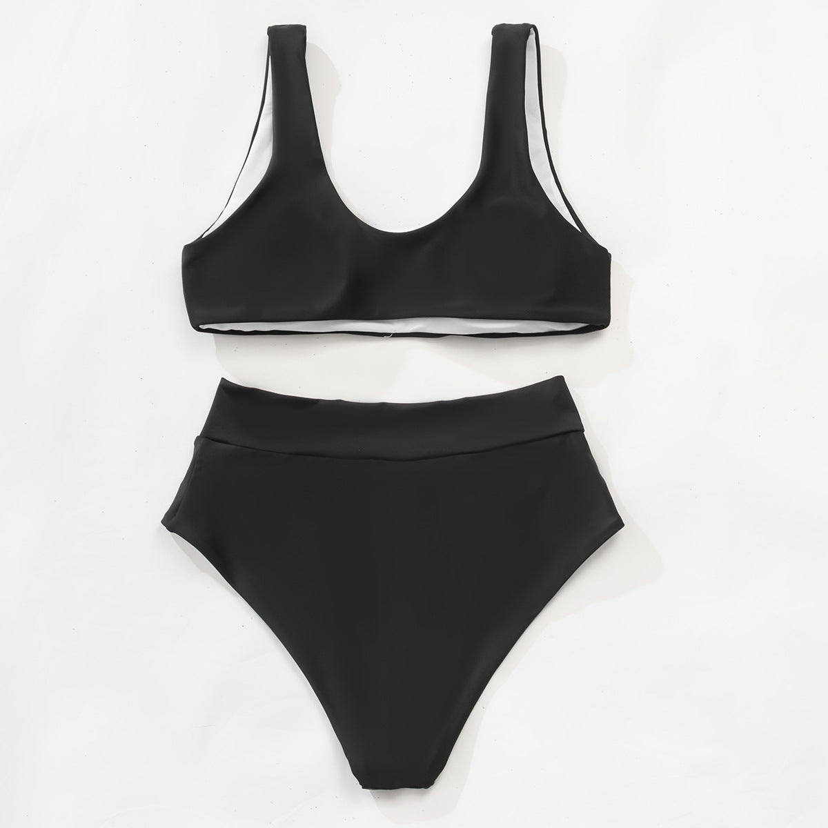 Wholesale Split Bikini Set High Waist Swimwear