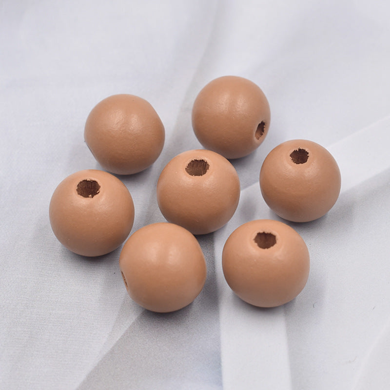 Wholesale 16MM Colored Wood Beads