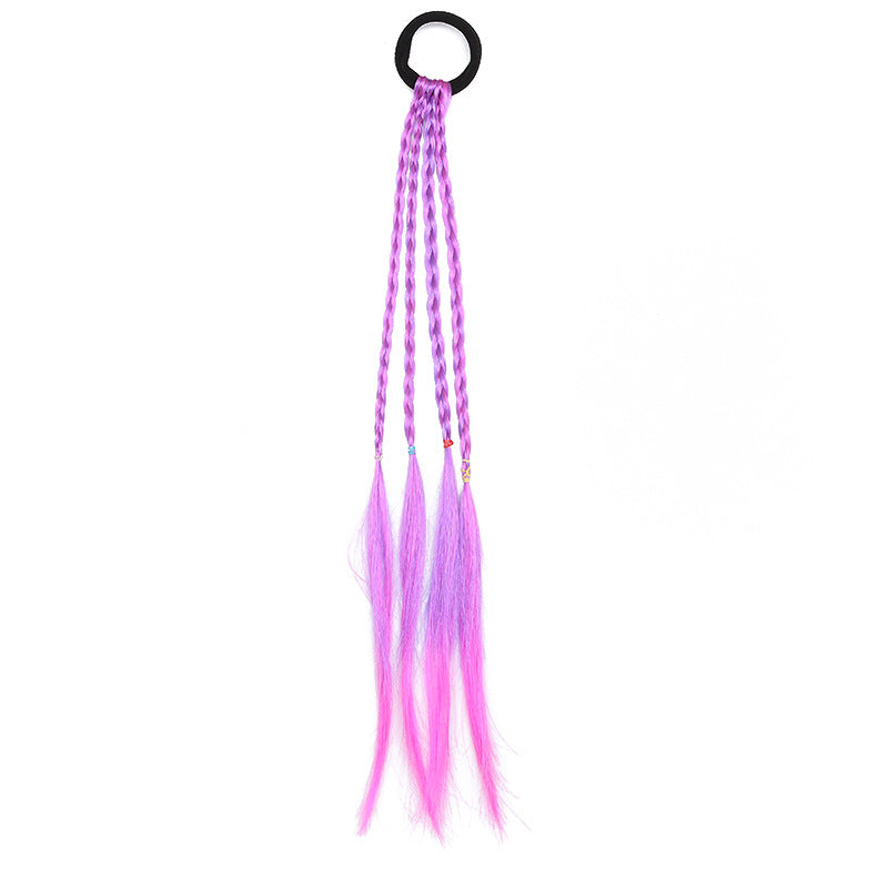 Venta al por mayor Pelucas Trenzas Tela Cabello Scrunchies