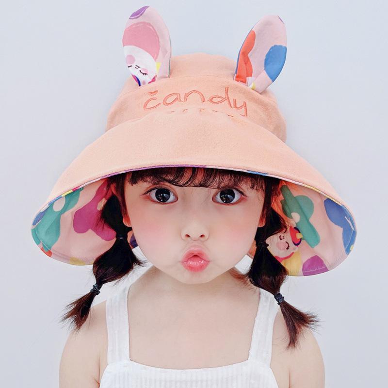 Wholesale Summer Kids Cute Rabbit Wool Beanie Hat
