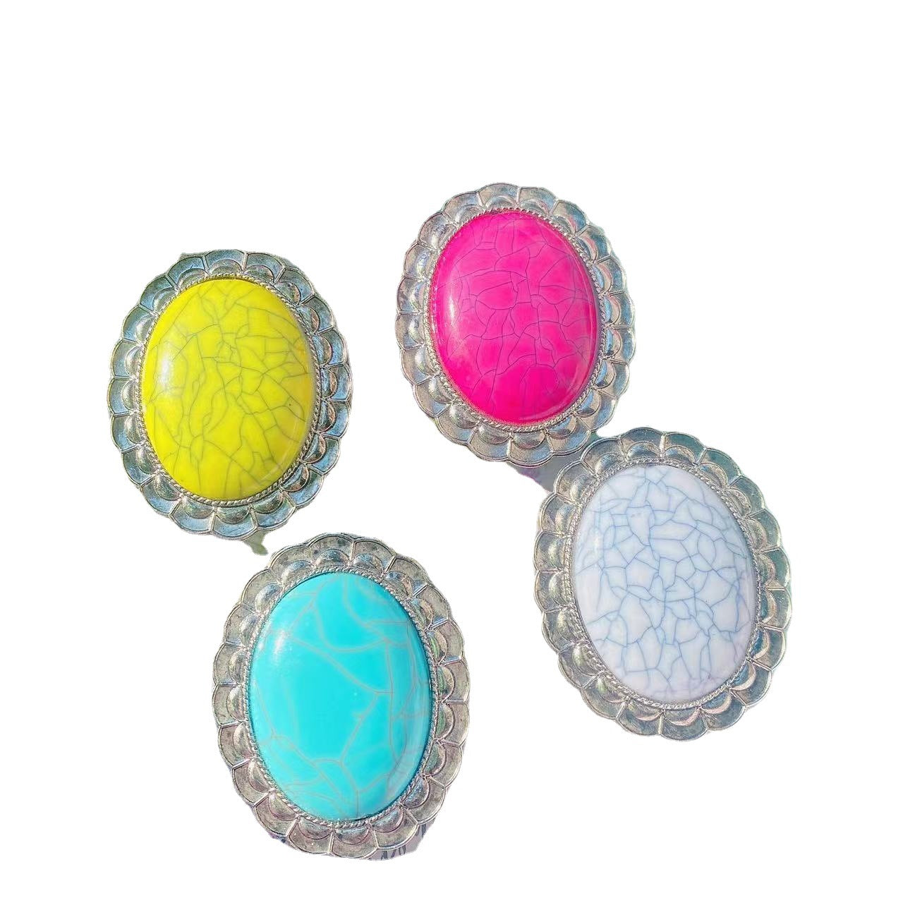 Wholesale Rough Turquoise Mobile Phone Holder