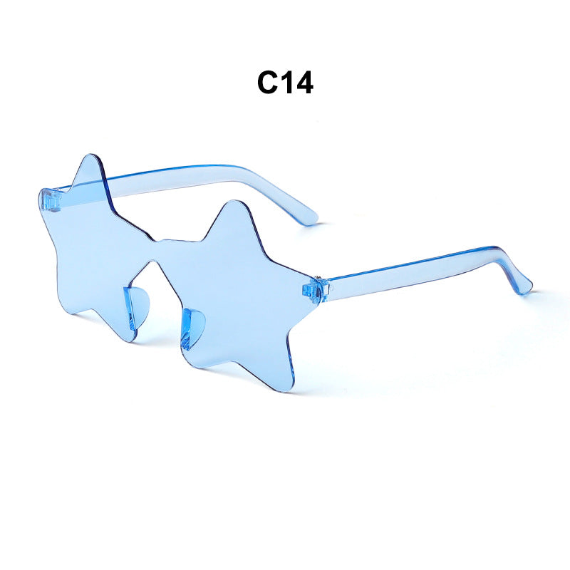 Wholesale PC Star Sunglasses Integrated Frameless Sunglasses