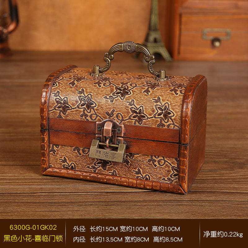 Venta al por mayor Caja de almacenamiento de joyería de madera contrachapada