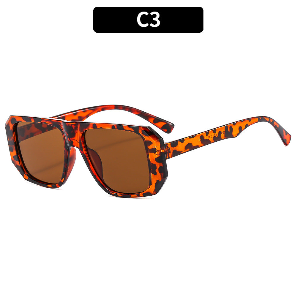 Wholesale Square Big Frame PC Sunglasses