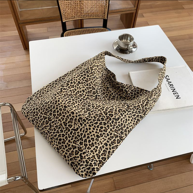Bolsa De Lona Con Estampado De Leopardo Axilas al por mayor