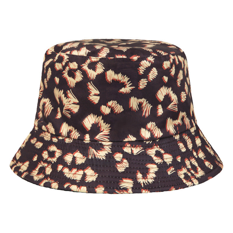 Venta al por mayor Sombrero de cubo reversible de diente de león de poliéster