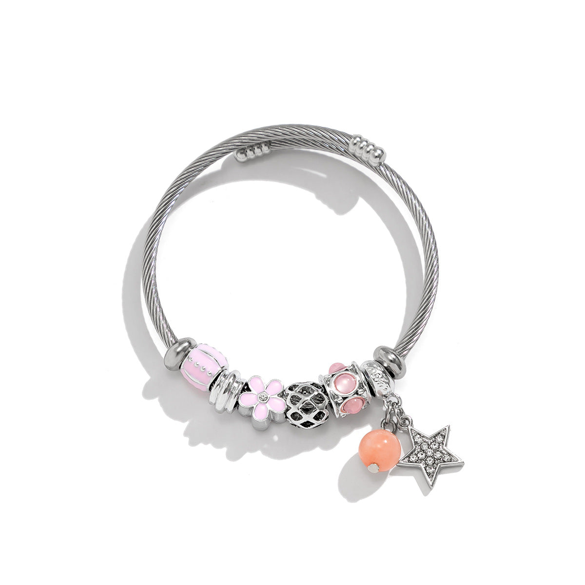 Wholesale Vintage Devil Eye Luminous stone Bracelet