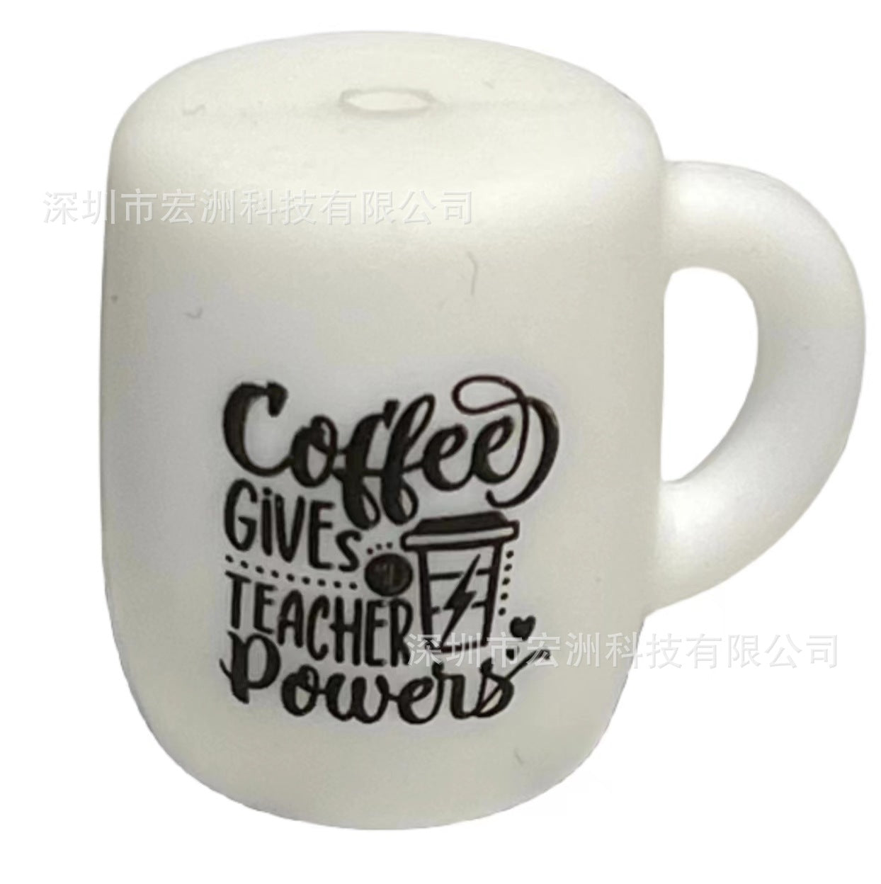 Wholesale 10PCS Mug Silicone Beads