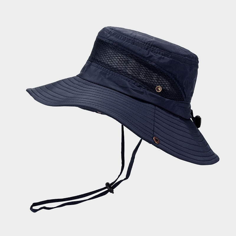 Wholesale Polyester Mesh Sunshade Fisherman Hat