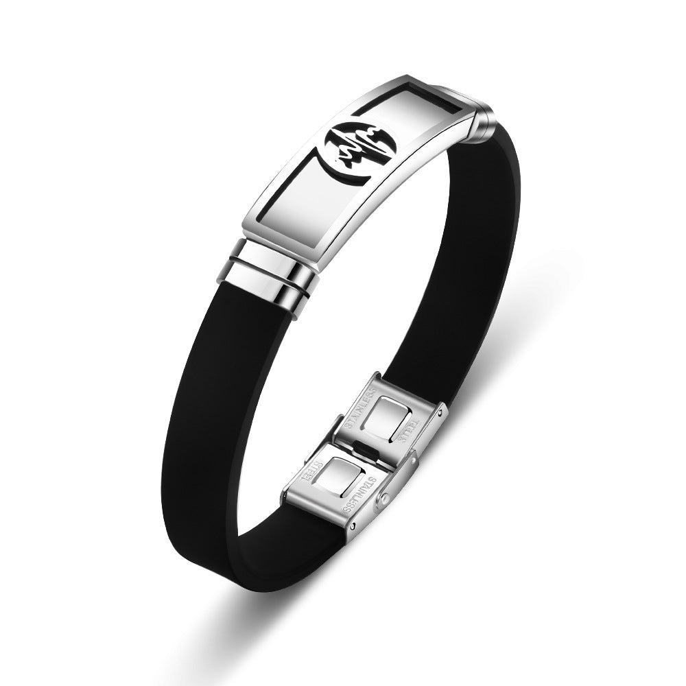 Wholesale Hollow Out Men's Bracelet Stainless Steel