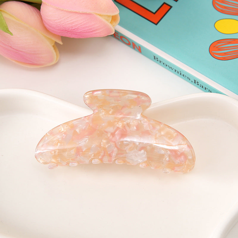 Wholesale Large Floral Acrylic Hair Clips