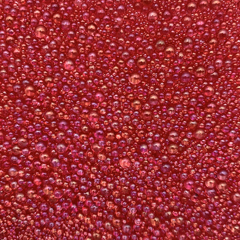 Venta al por mayor 500 g/paquete de perlas de vidrio llenas de color 1-3 MM