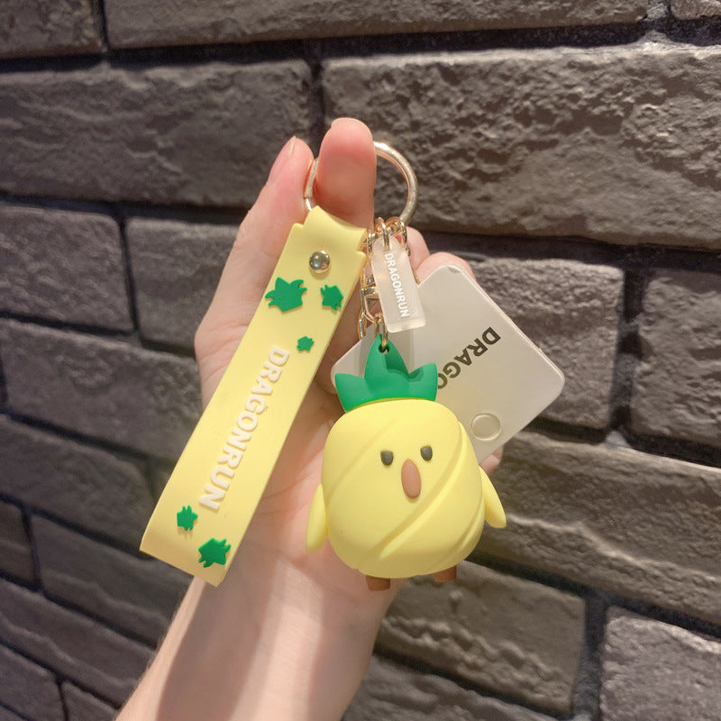 Wholesale Silicone Creative Key Chains for Fruits