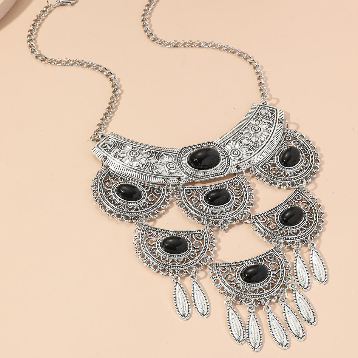 Wholesale Vintage Turquoise Alloy Necklace Choker