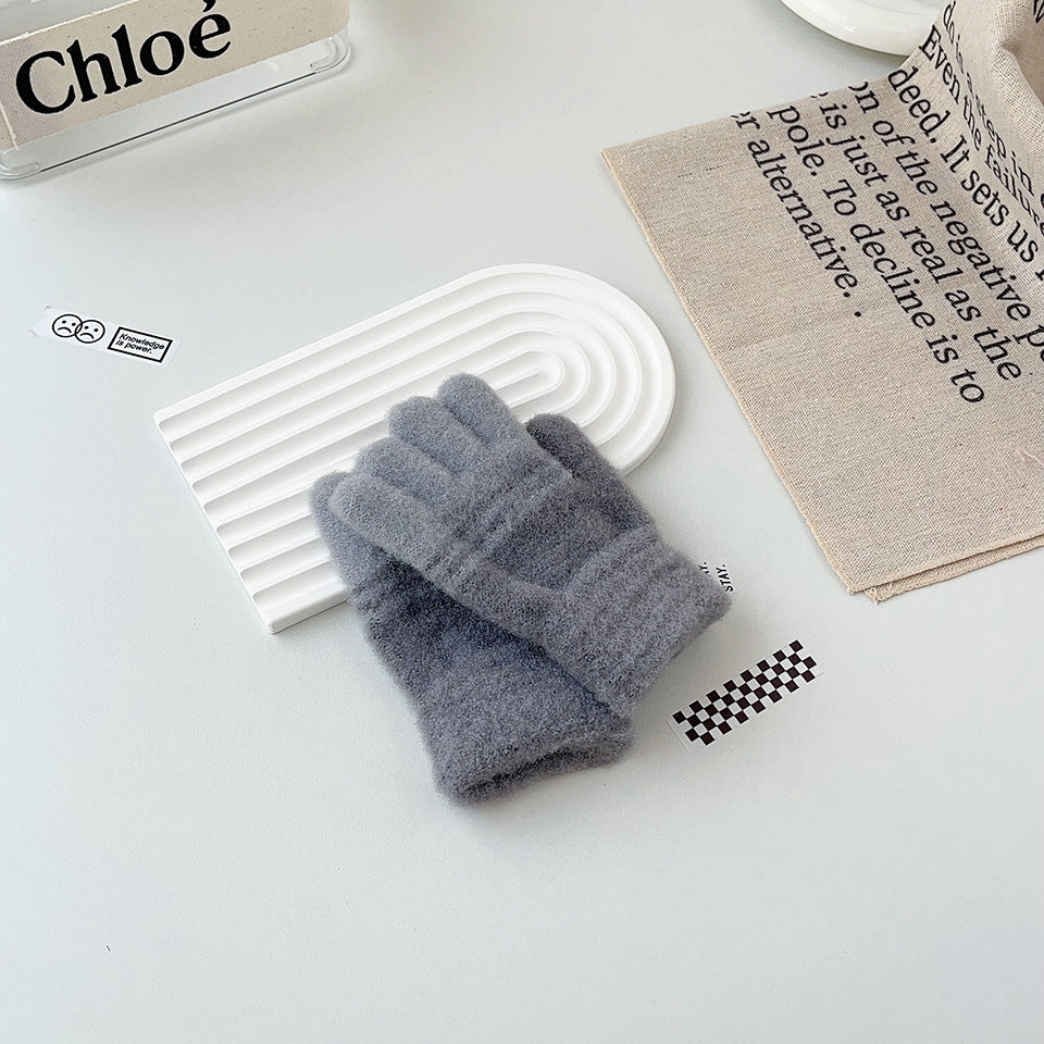 Wholesale Warm and Cute Children's Thickened Gloves