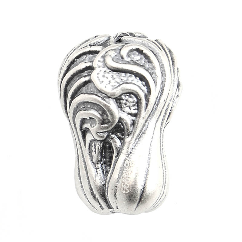 Cuentas de plata esterlina al por mayor tortuga de tortuga de plata esterlina