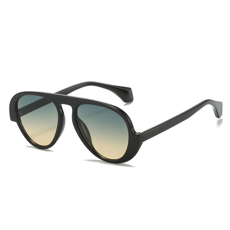 Wholesale PC Simple Contrast Color Sunglasses