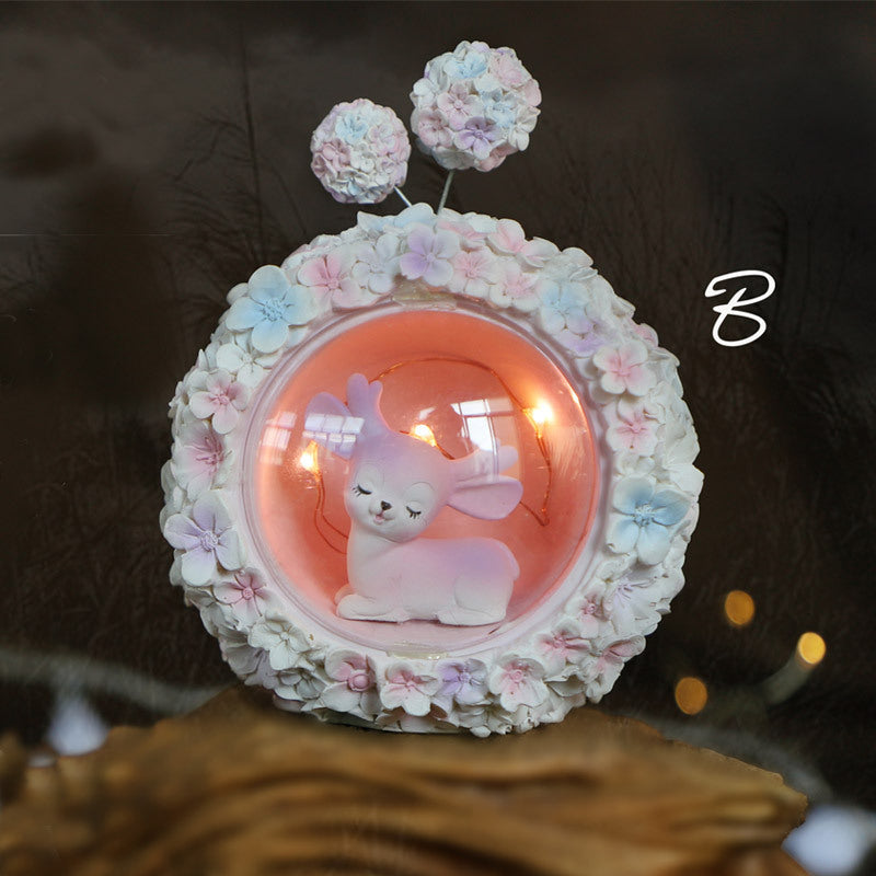 Luz De Noche De Unicornio De Resina al por mayor