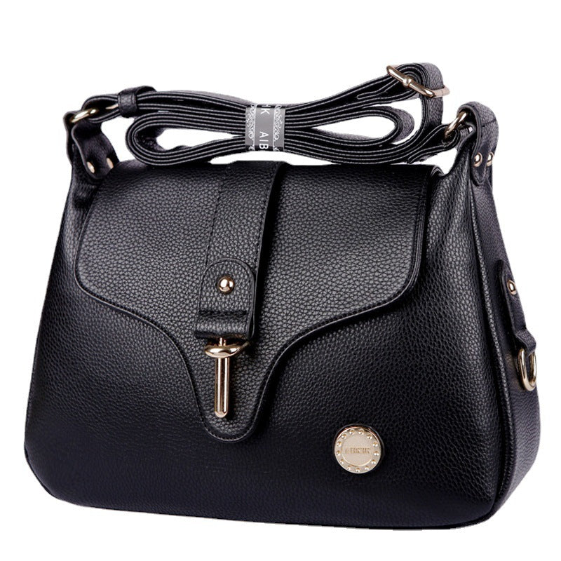 Wholesale PU Shoulder Messenger Bag Soft Leather Women Bag
