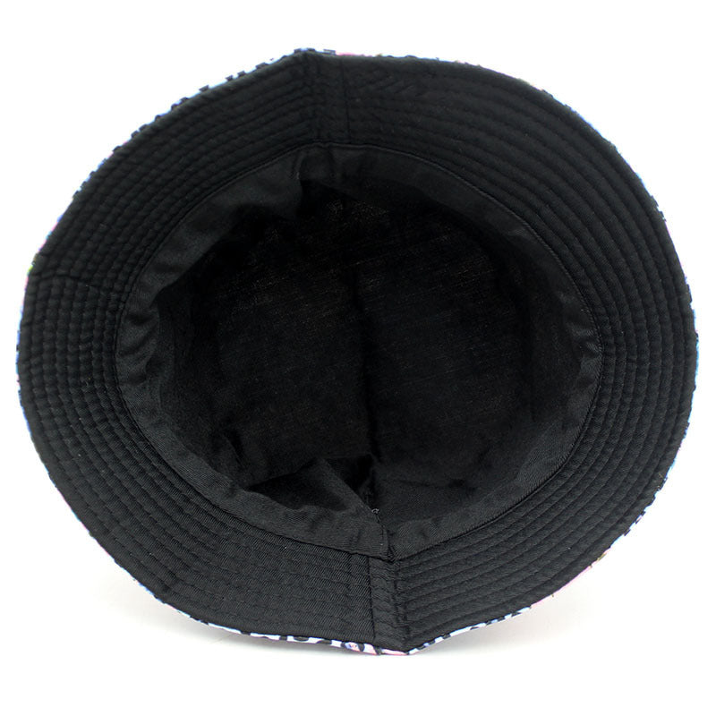 Wholesale Leopard Print Double-sided Printed Cotton Fisherman Hats