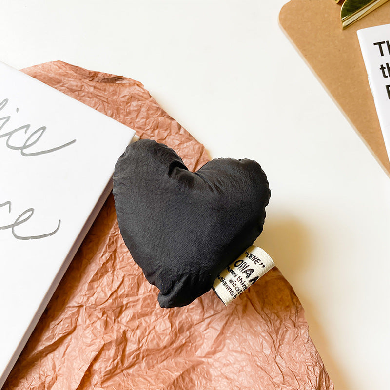 Wholesale Plastic Solid Color Love Three-dimensional Niche Mobile Phone Case