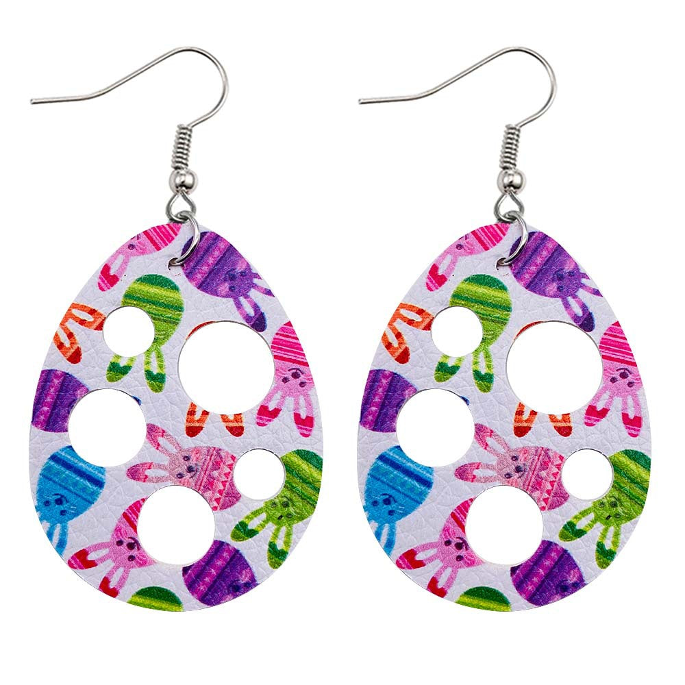 Pendientes De Polipiel Recortados De Pascua al por mayor
