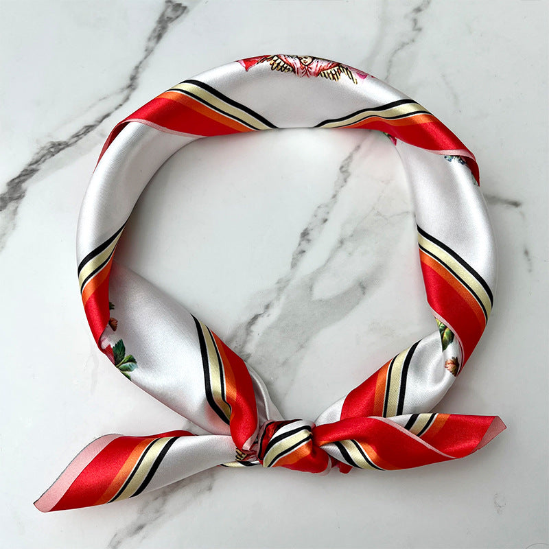 Wholesale Flower Colored Ding Western Scarves