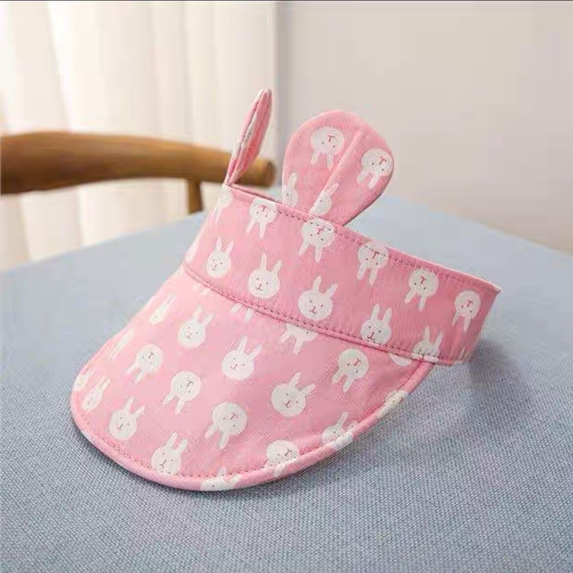 Wholesale Cotton Summer Thin Children's Large Brim Empty Top Sun Visor Hat