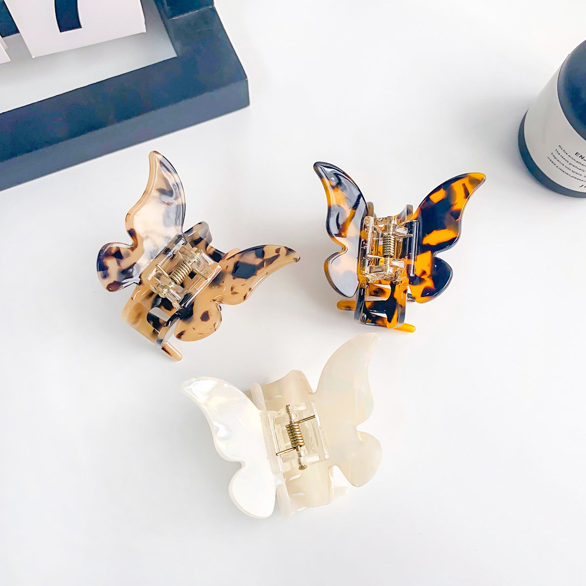 Wholesale Fantasy Butterfly Acetic Acid Plate Hairpin