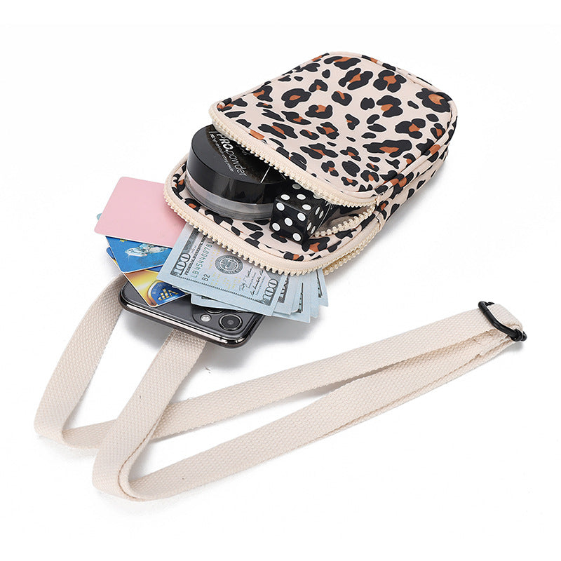 Bolso De Hombro De Leopardo De Poliéster al por mayor