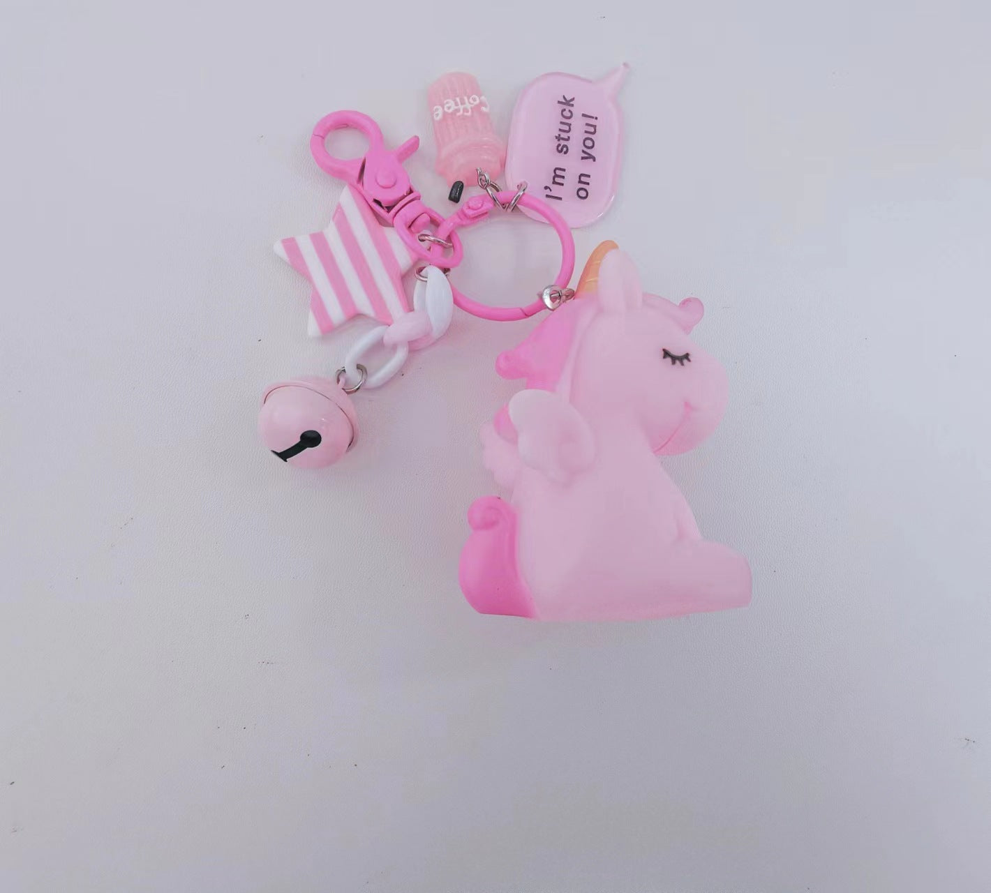 Wholesale Fur Ball My Little Pony Resin Keychain