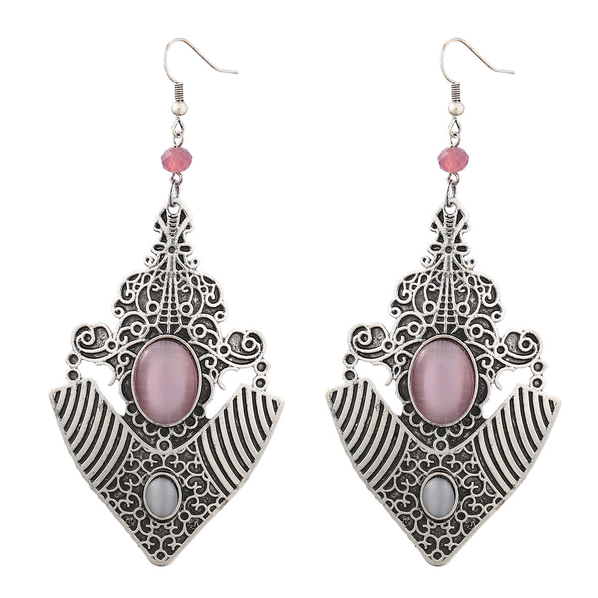 Wholesale Vintage Engraved Bohemian Alloy Earrings
