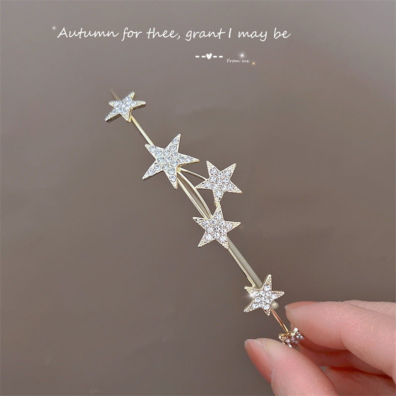 Banda Para El Cabello De Aleación De Diamante Estrella al por mayor